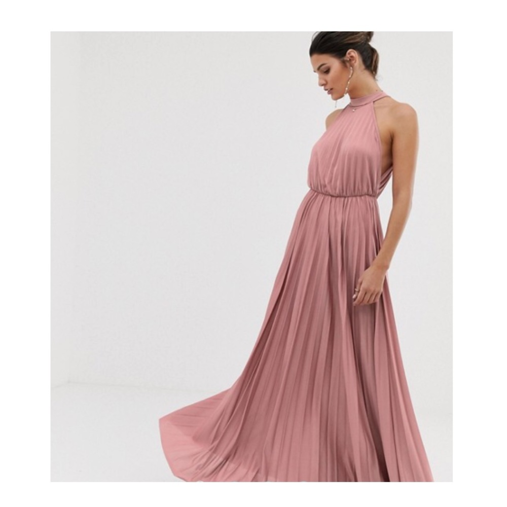ASOS halter neck dress